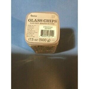 Darice Gold Glass Chips 17.5oz Discontin